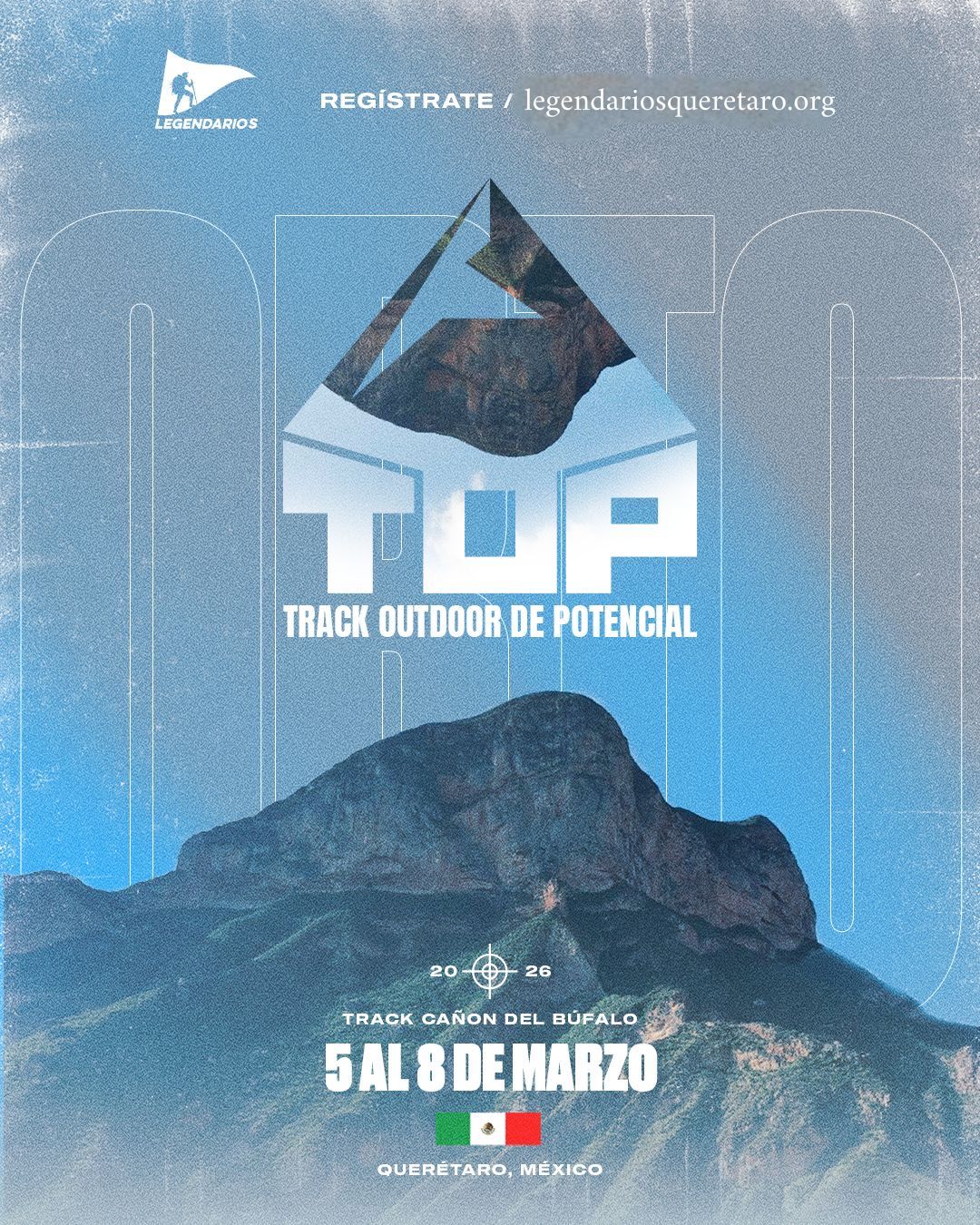 Flyer del Próximo TOP Legendarios