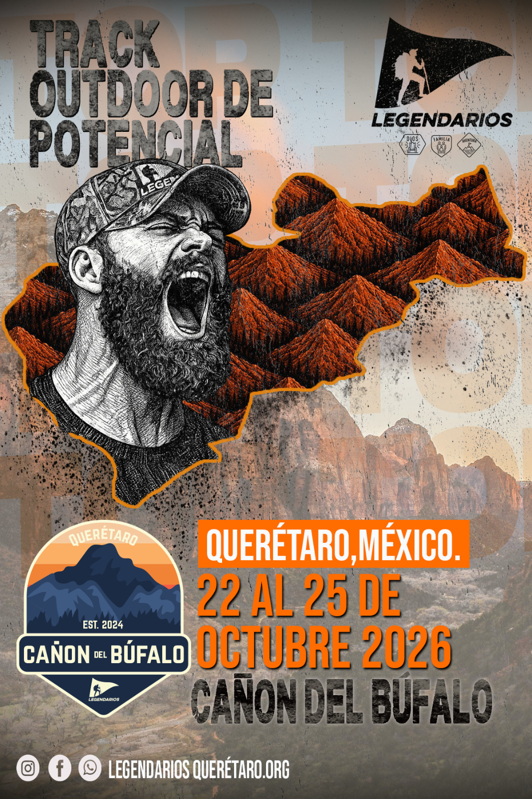 Flyer del Próximo TOP Legendarios